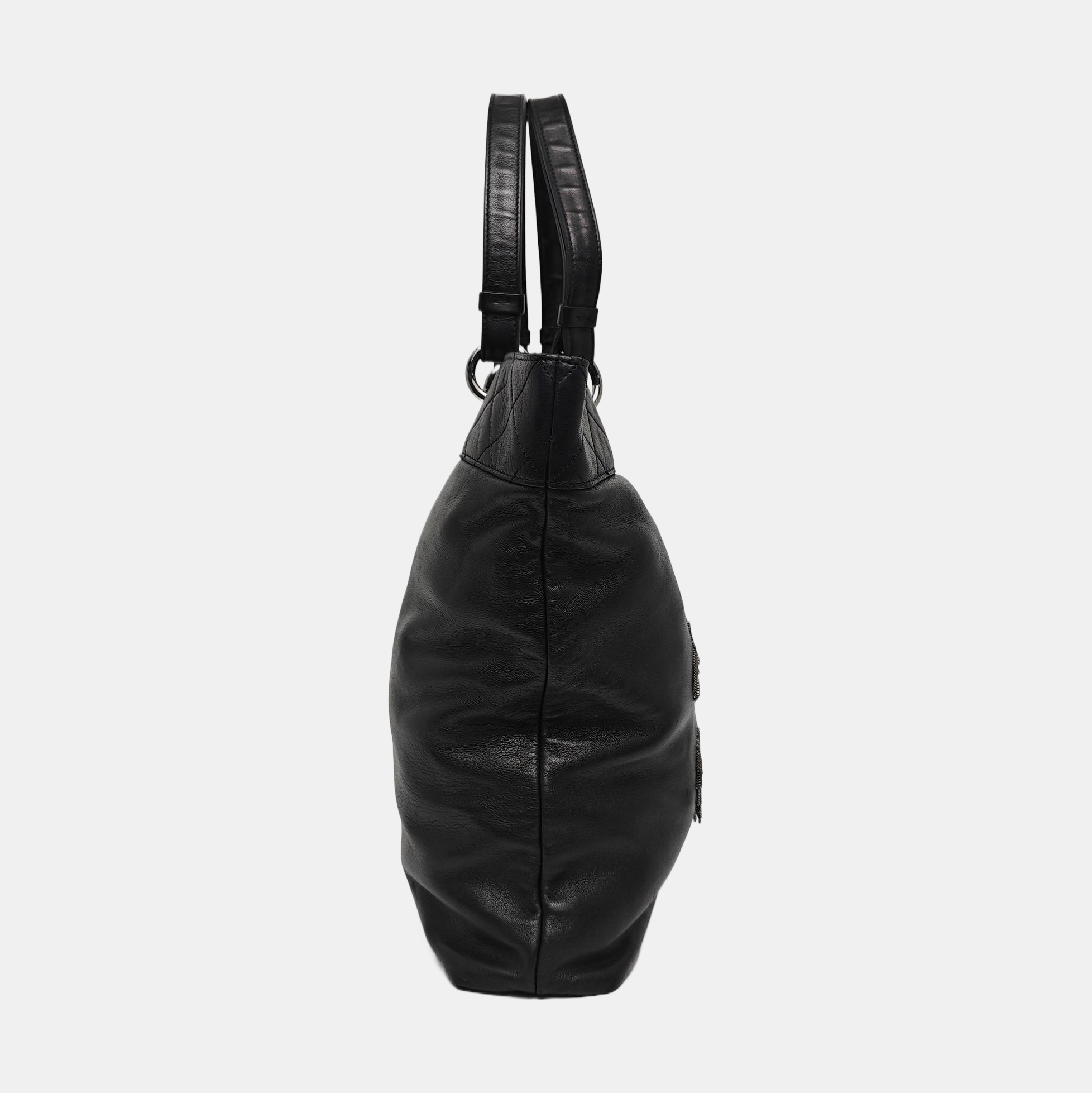 Quilted Lambskin Black
