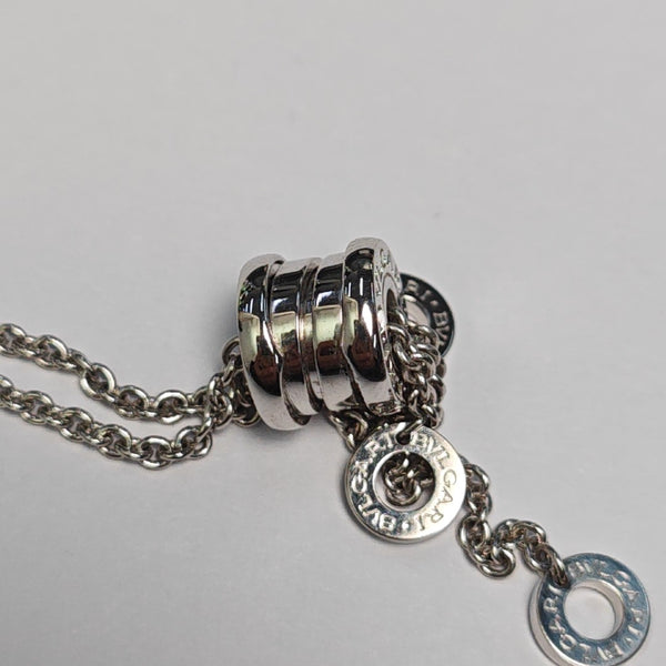Authenticated pre-owned  B Zero1 18K White Gold Silver Necklace - Necklace at Looply