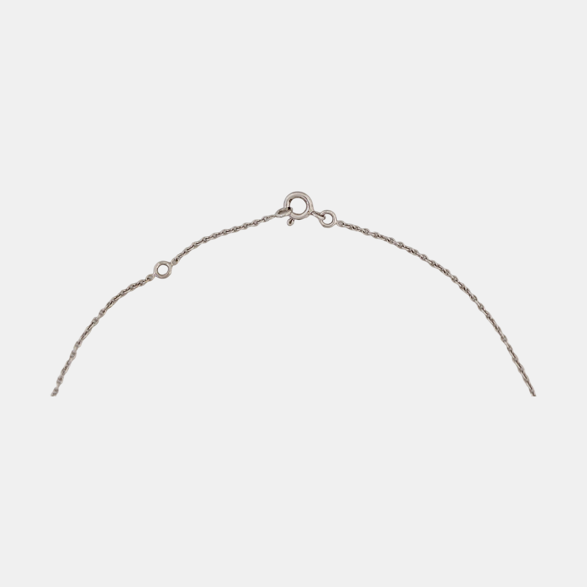 Authenticated pre-owned  Oui 18K White Gold Silver Necklace - Necklace at Looply