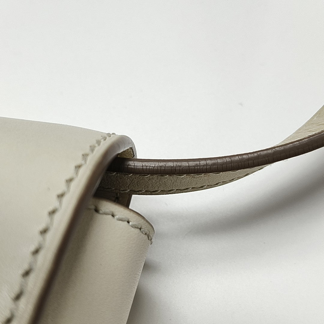 KAIA Small Calfskin White
