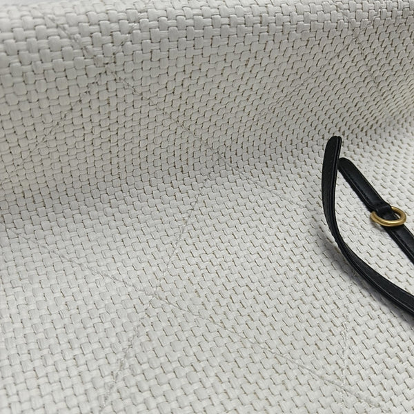 Quilted Canvas White