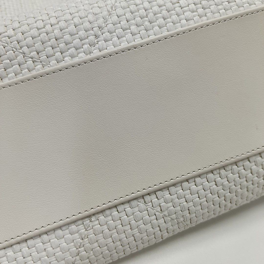 Quilted Canvas White