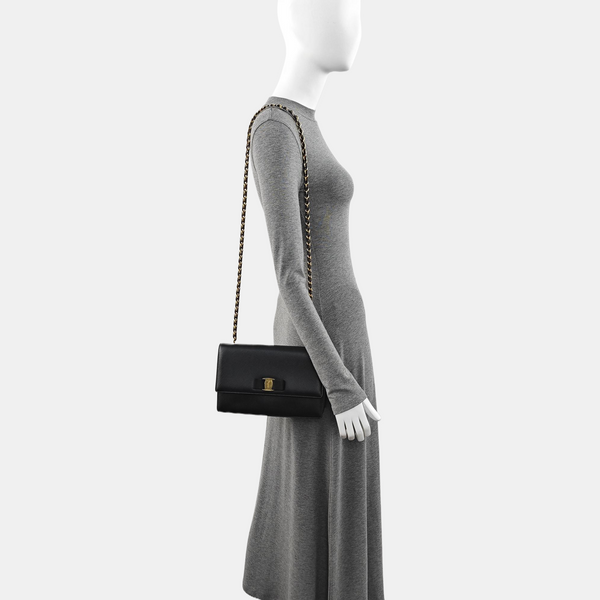 Ginny Calfskin Black