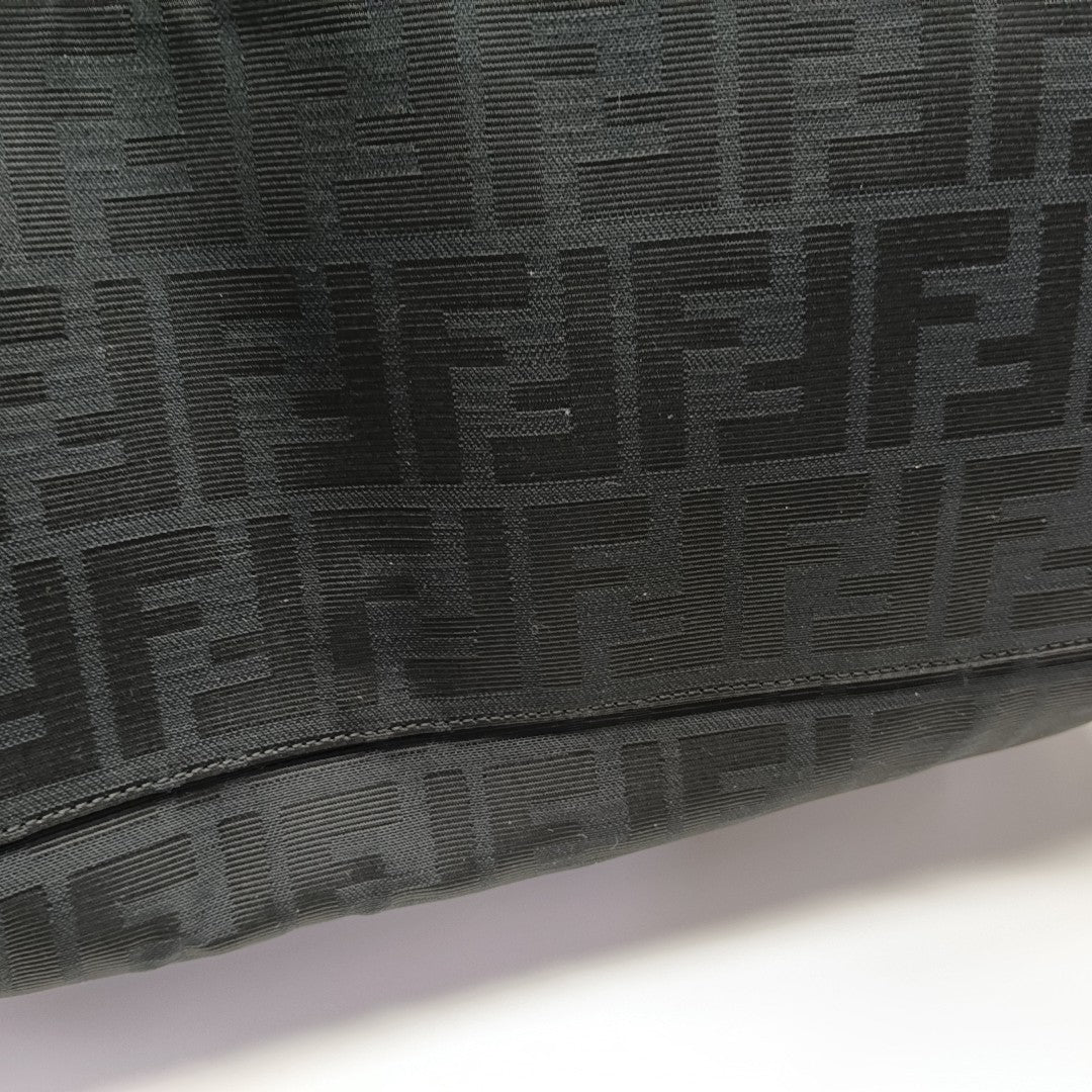 Canvas Top Handle Bag Black