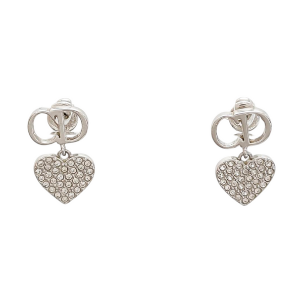 Authenticated pre-owned  Clair D Lune Silver-tone Metal Silver Earring - Earrings at Looply
