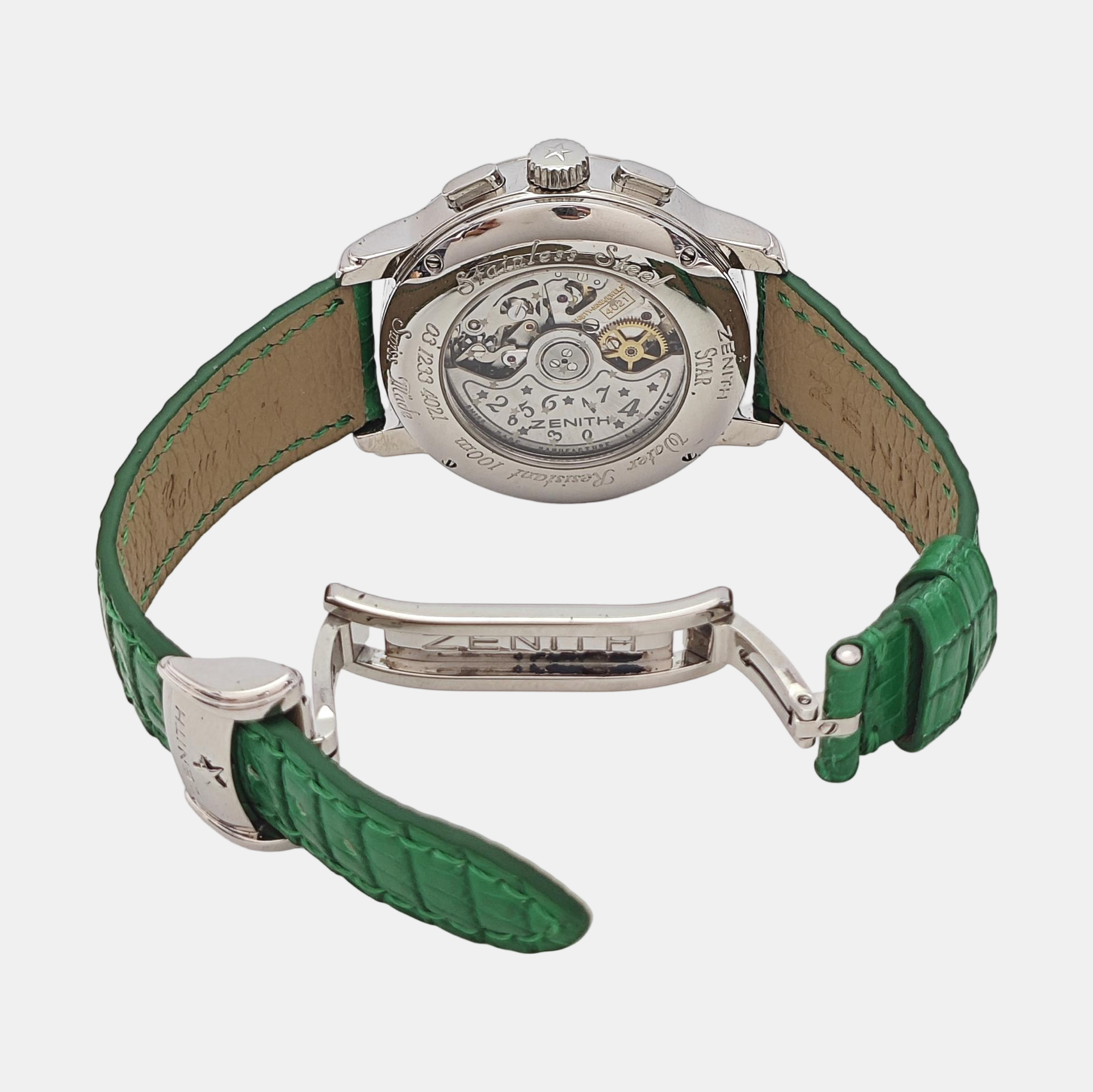 37.5mm Green Automatic Watch