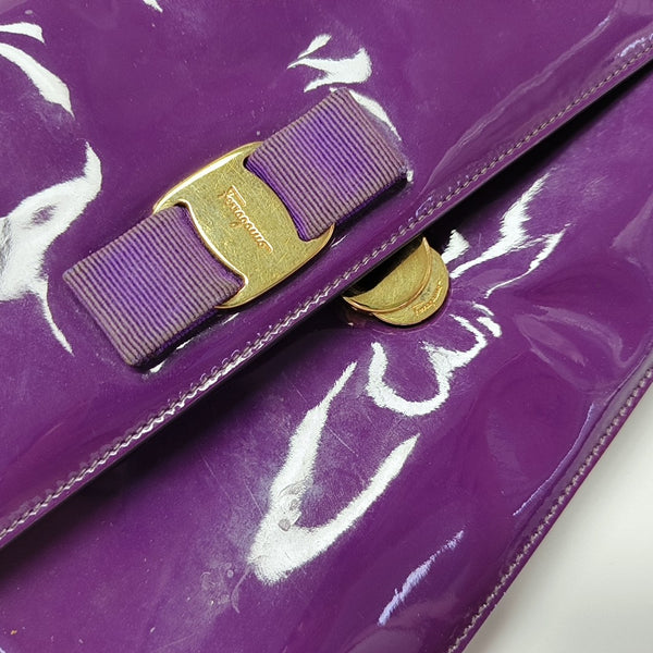 Ginny Patent Leather Purple