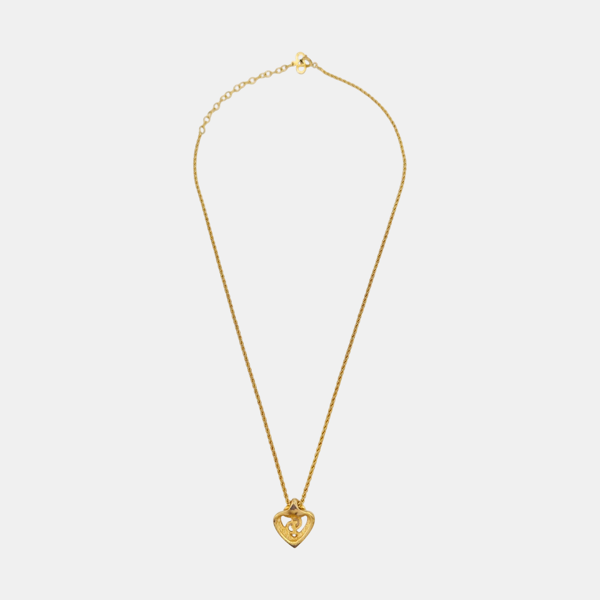 Authenticated pre-owned  Petit CD Gold-tone Metal Necklace - Necklace at Looply