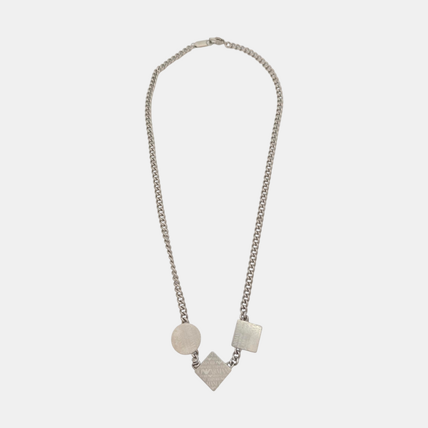 Authenticated pre-owned  Stainless Steel Silver Necklace - Necklace at Looply