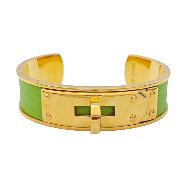 Authenticated pre-owned  Kelly Gold-tone Metal Bracelet - Bracelet at Looply