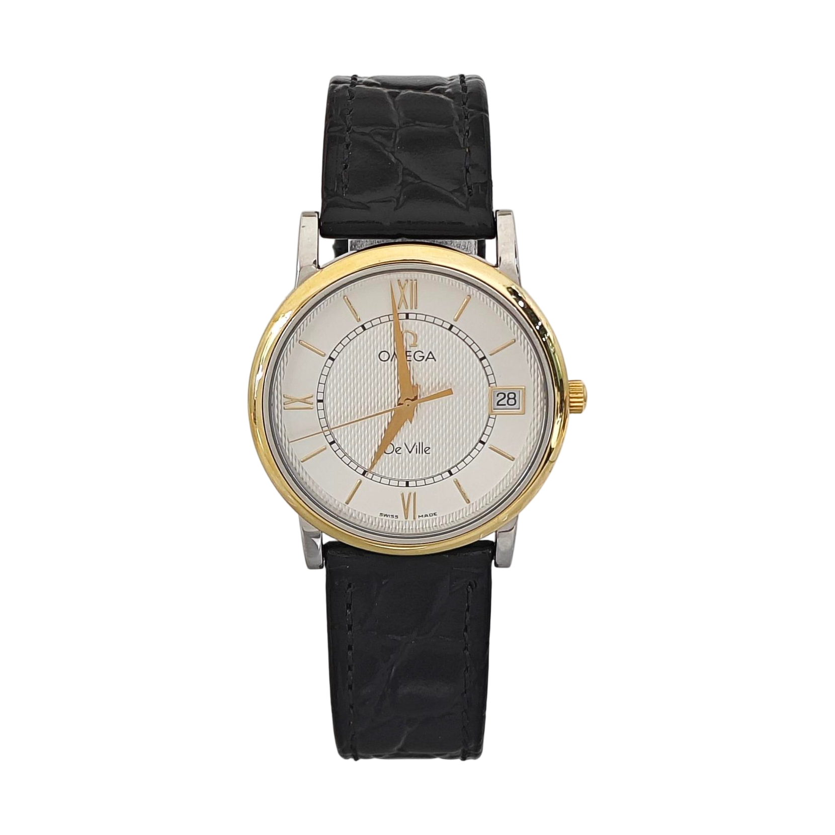 33mm White Quartz Watch