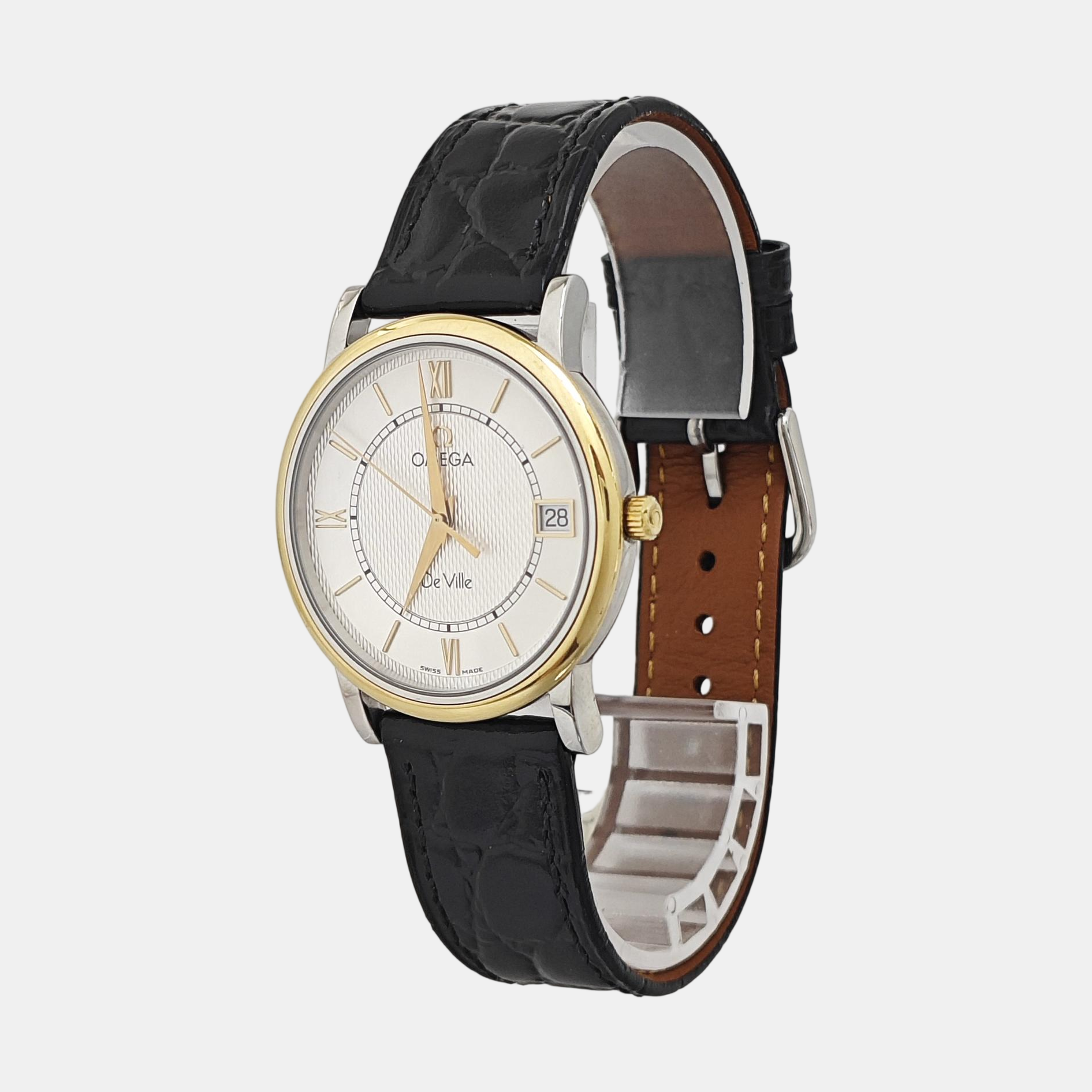 33mm White Quartz Watch