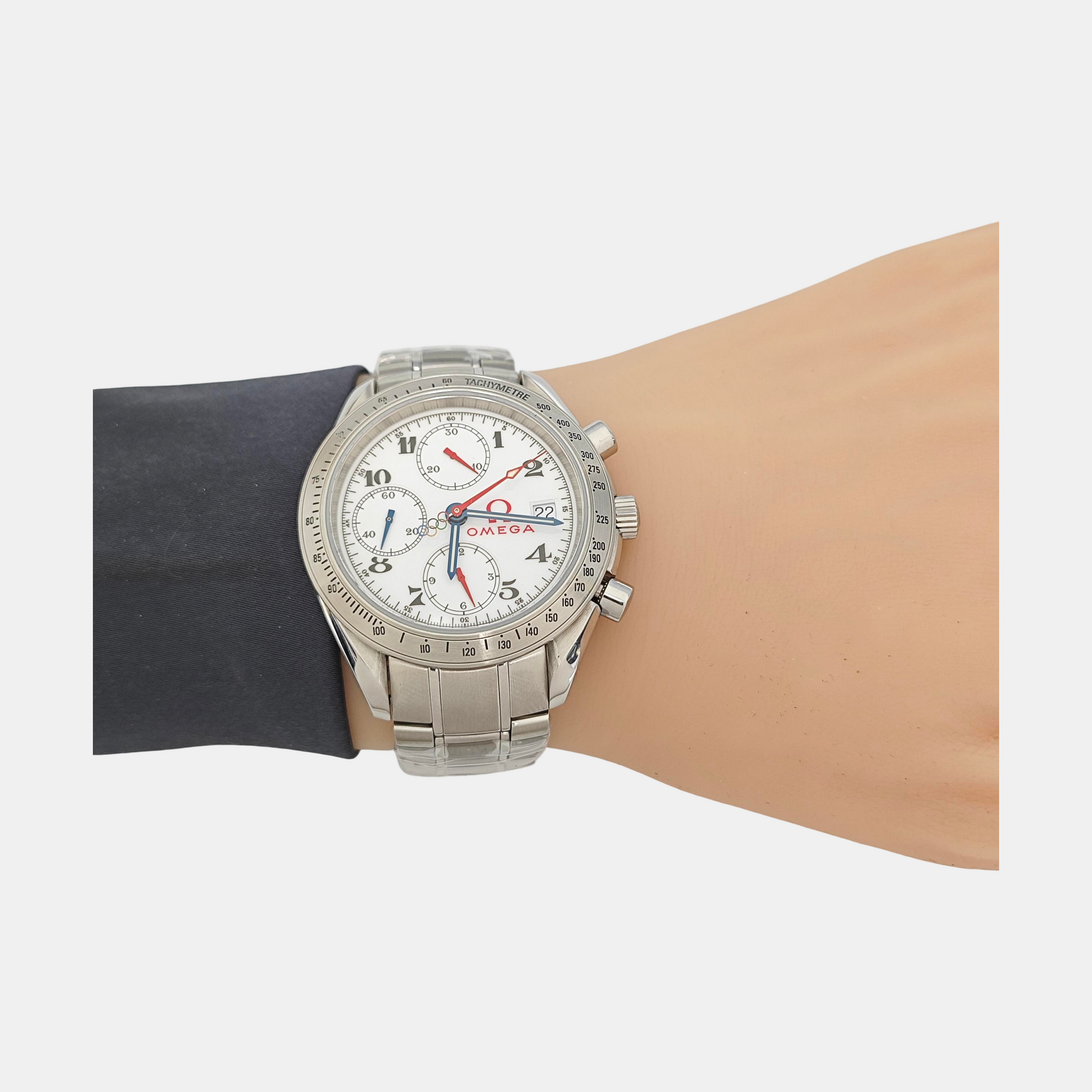 SPECIALITIES 40mm White Automatic Watch
