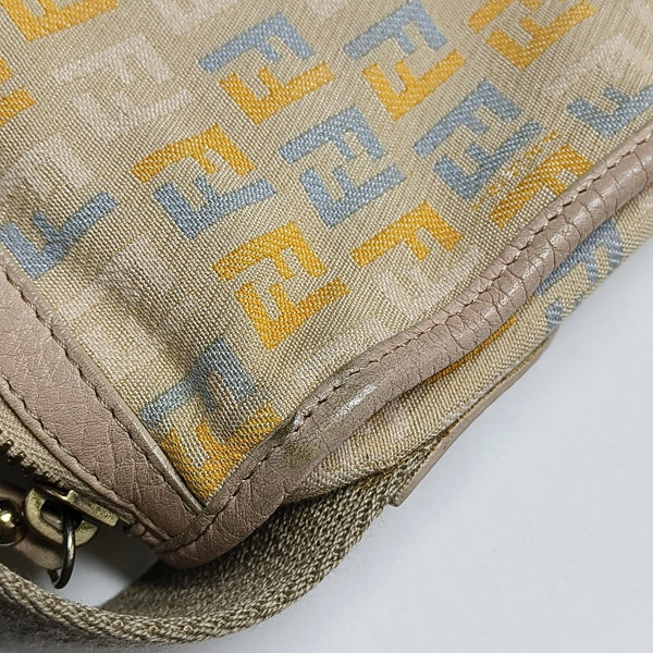 Canvas Crossbody Bag Beige