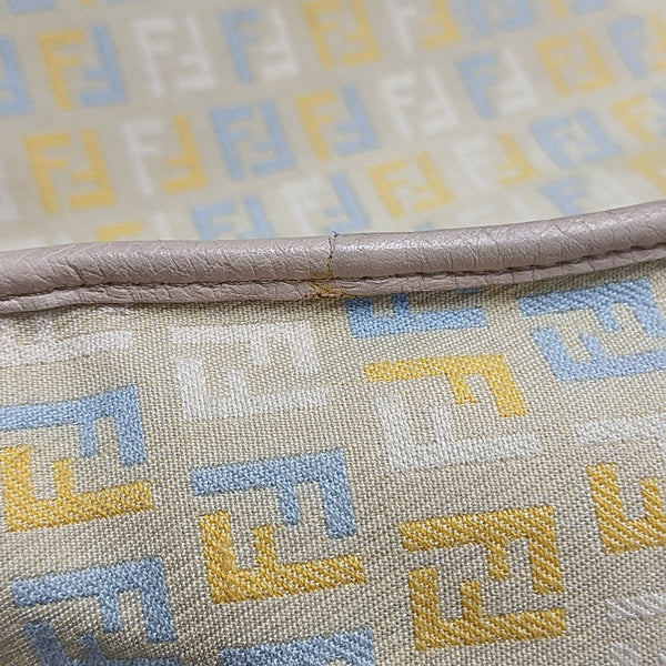 Canvas Crossbody Bag Beige