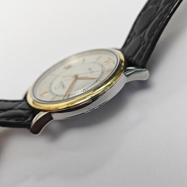33mm White Quartz Watch