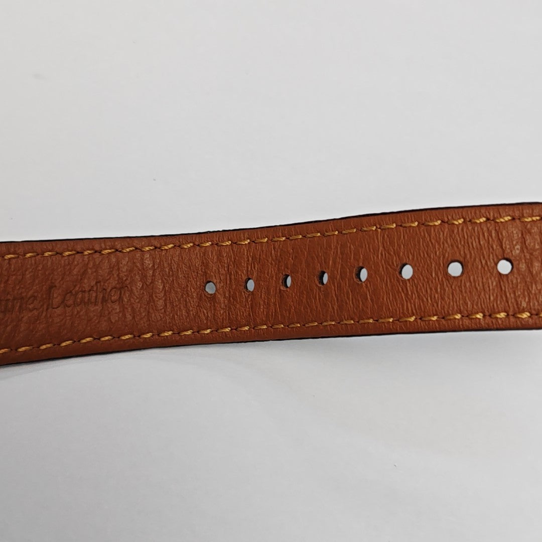 33mm White Quartz Watch
