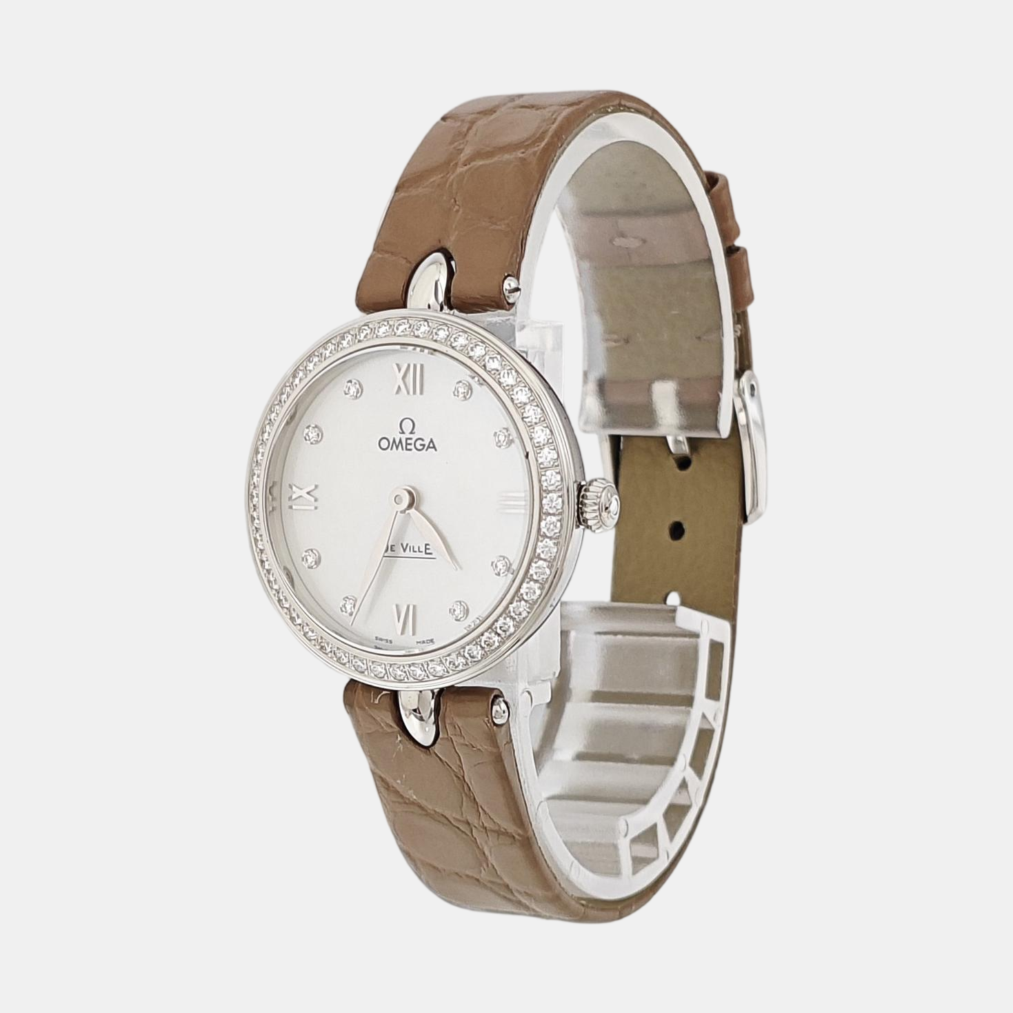 DE VILLE 27.4mm White Quartz Watch