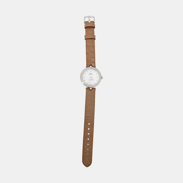 DE VILLE 27.4mm White Quartz Watch