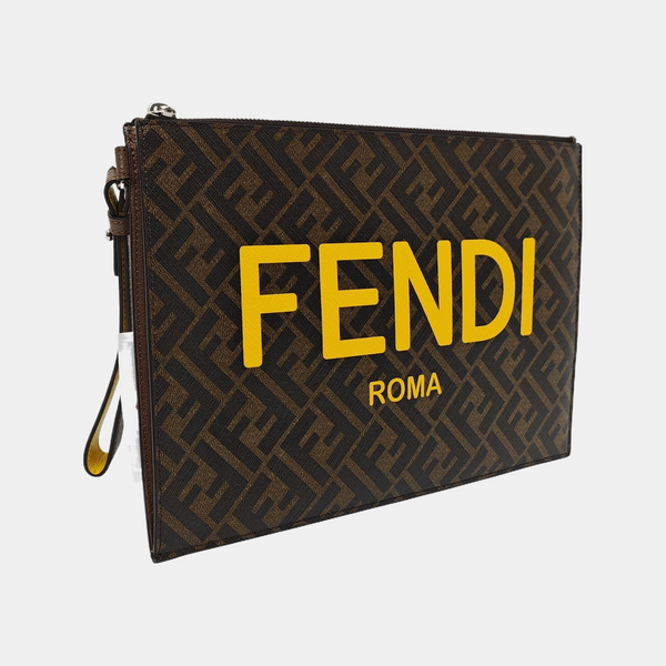 Bolso de lona marrón