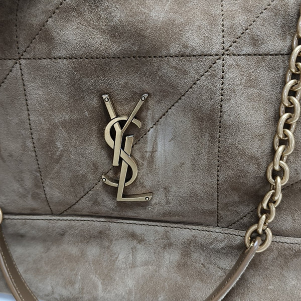 JAMIE SHOPPING Small Quilted Suede Brown