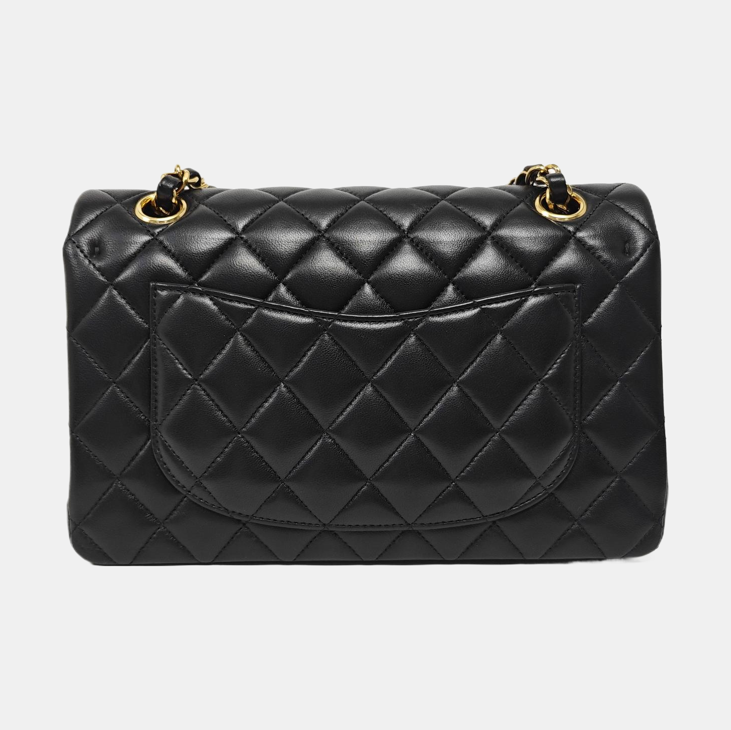 CLASSIC FLAP Small Quilted Lambskin Black