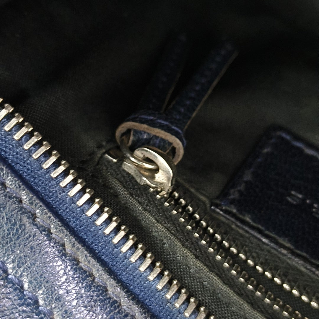 Classic City Mini Horsehair Blue