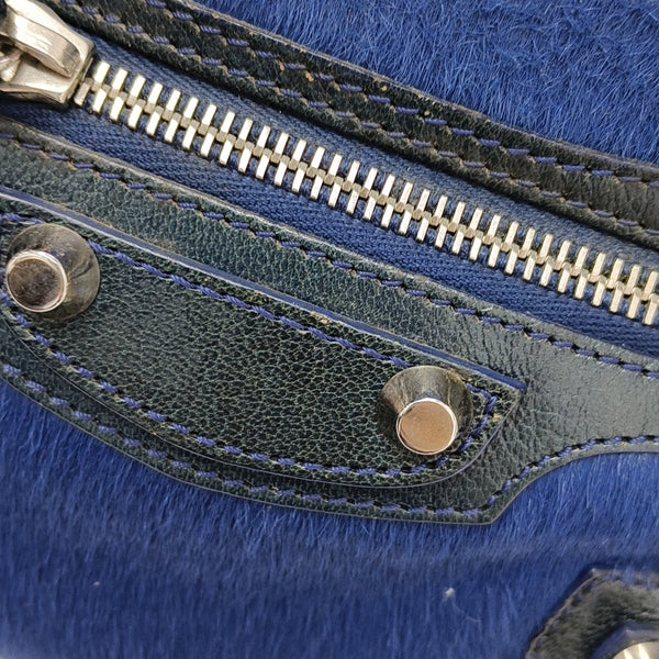 Classic City Mini Horsehair Blue