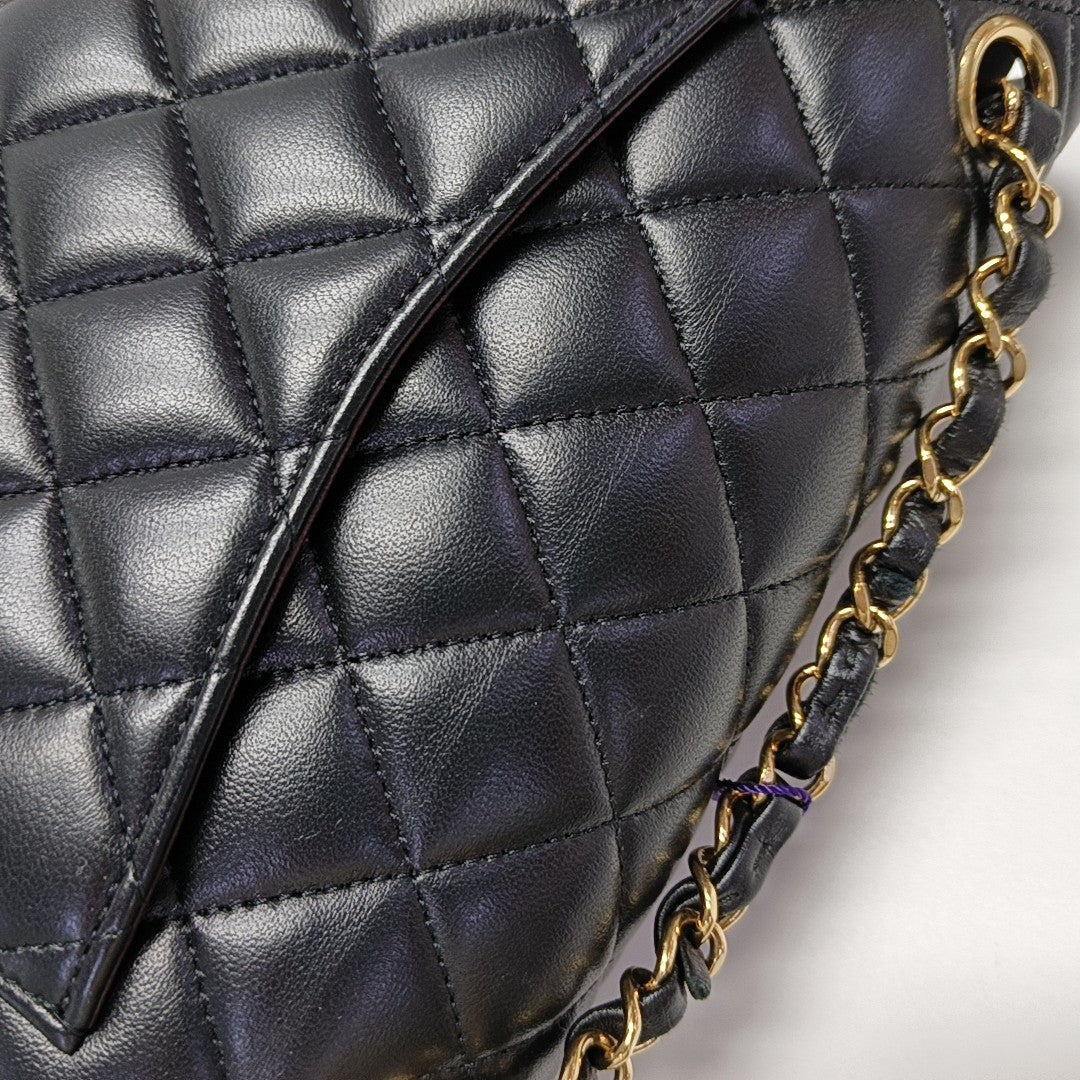 CLASSIC FLAP Small Quilted Lambskin Black
