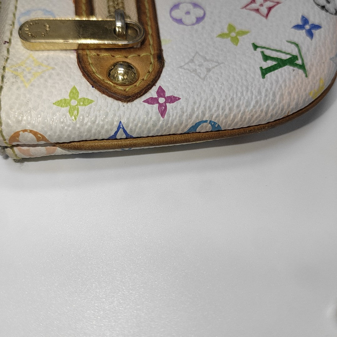 Monogram Coated Canvas White