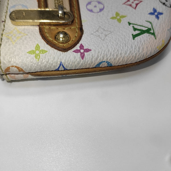 Monogram Coated Canvas White