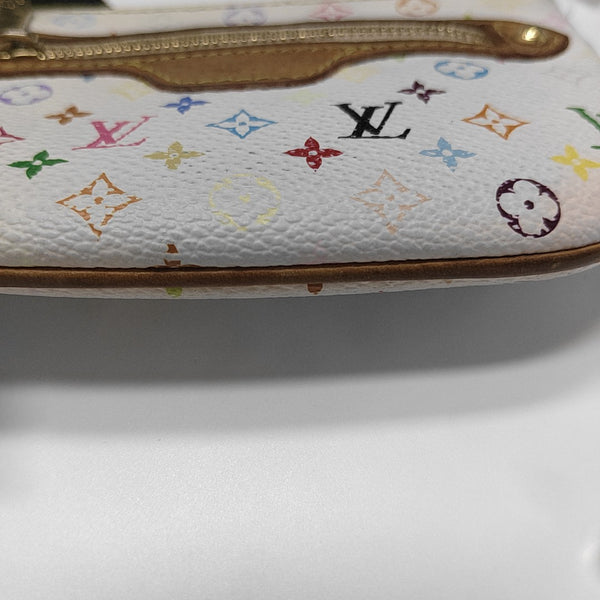 Monogram Coated Canvas White