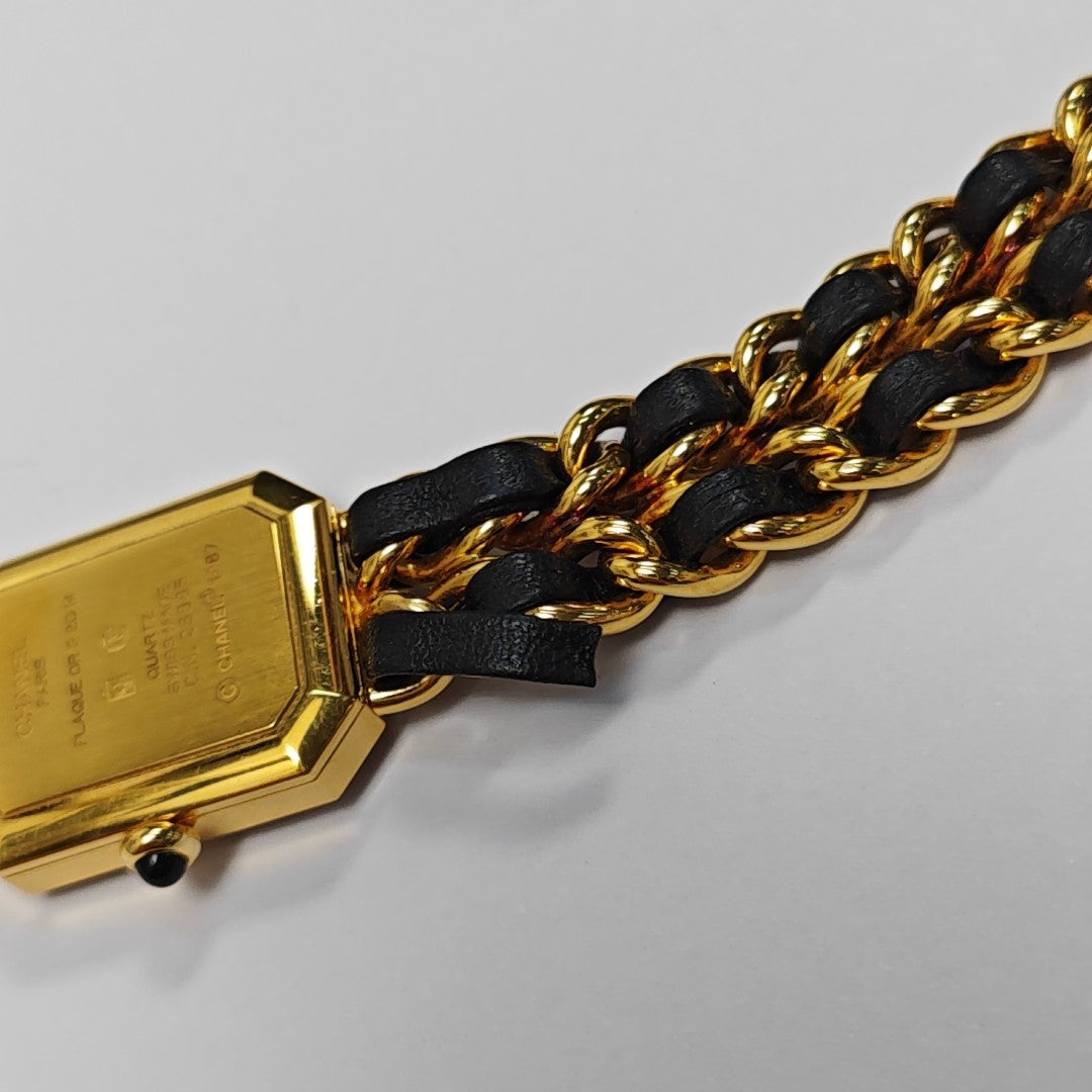 Première 20mm Black Quartz Watch