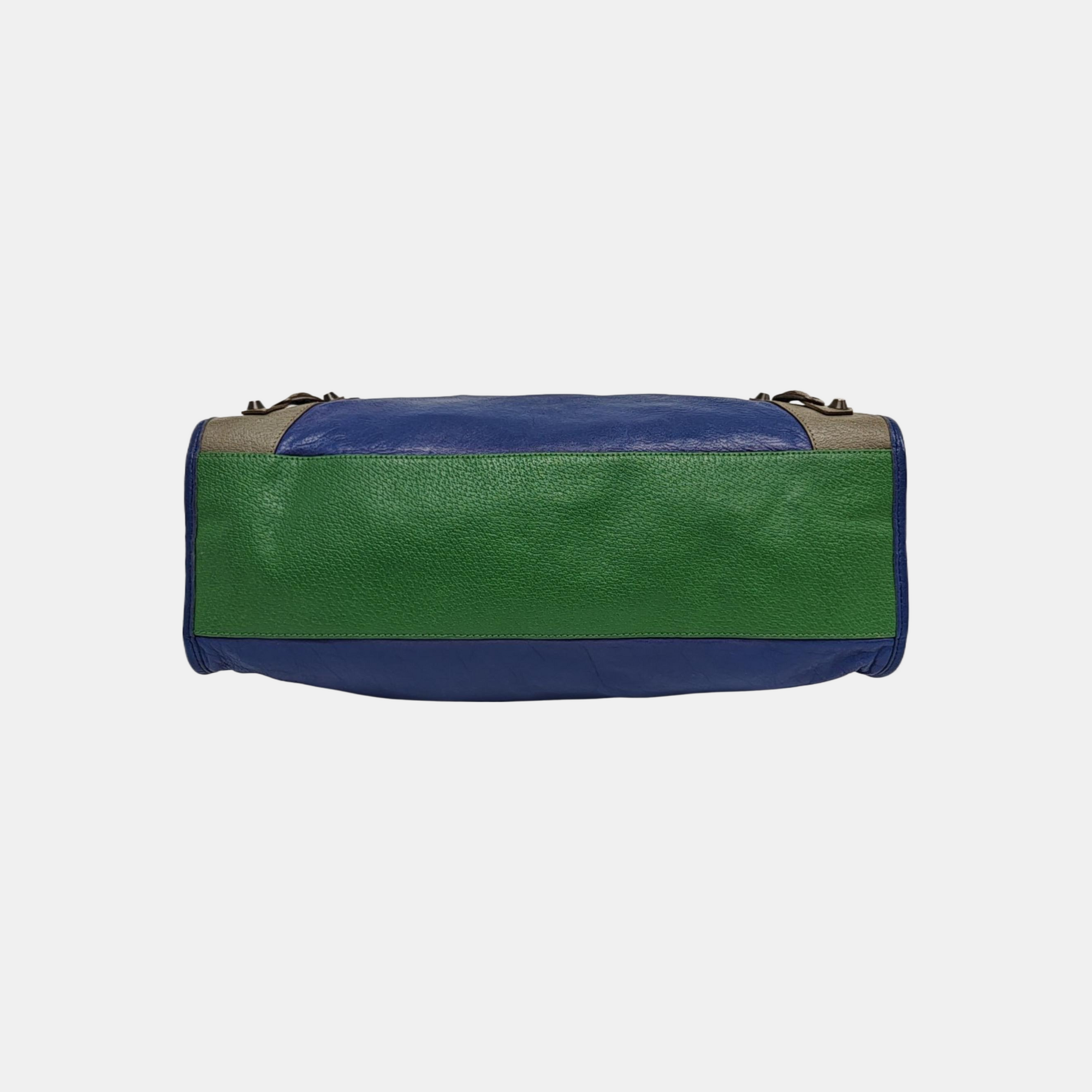 Classic City Medium Lambskin Blue