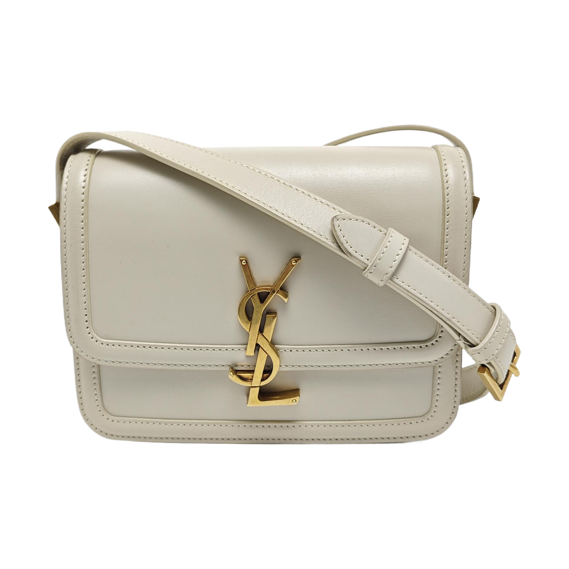 SOLFERINO Small Calfskin White