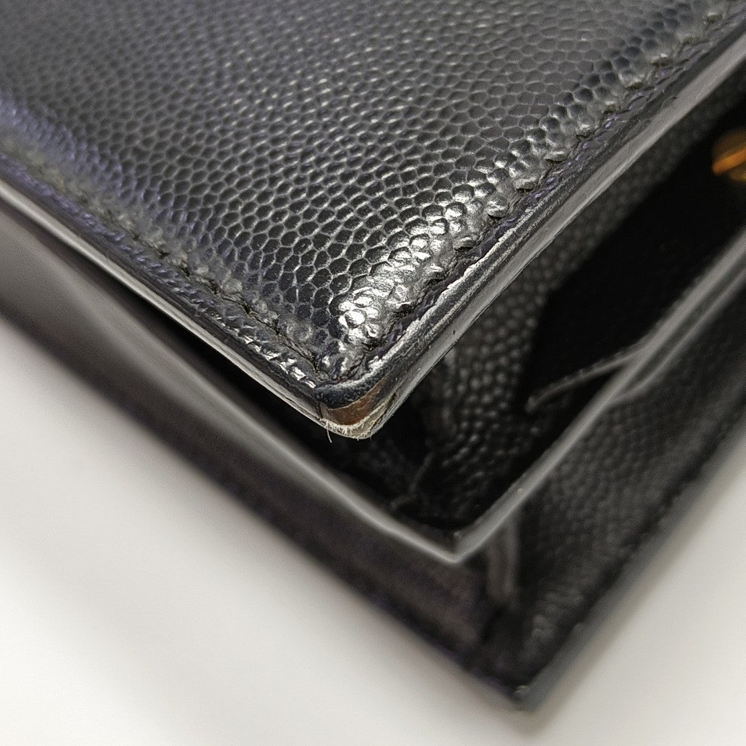 CASSANDRA Calfskin Black