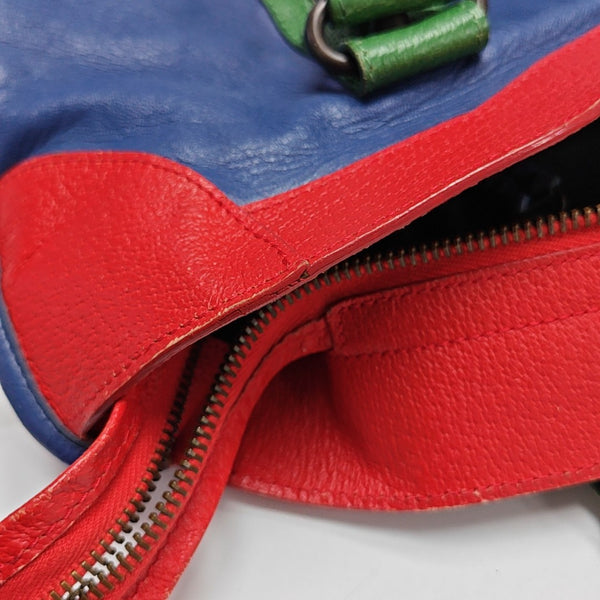 Classic City Medium Lambskin Blue