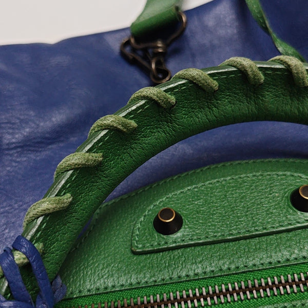 Classic City Medium Lambskin Blue