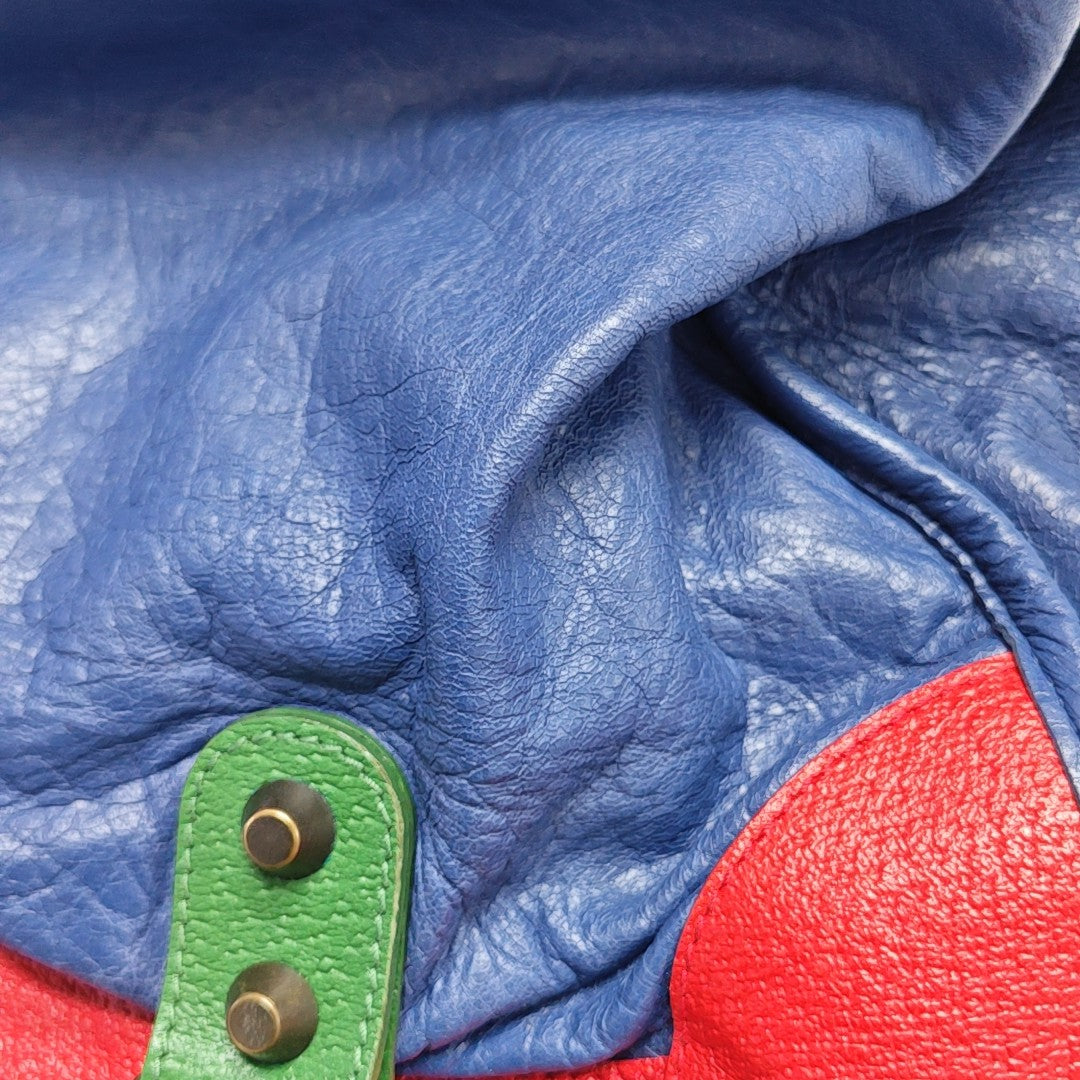 Classic City Medium Lambskin Blue