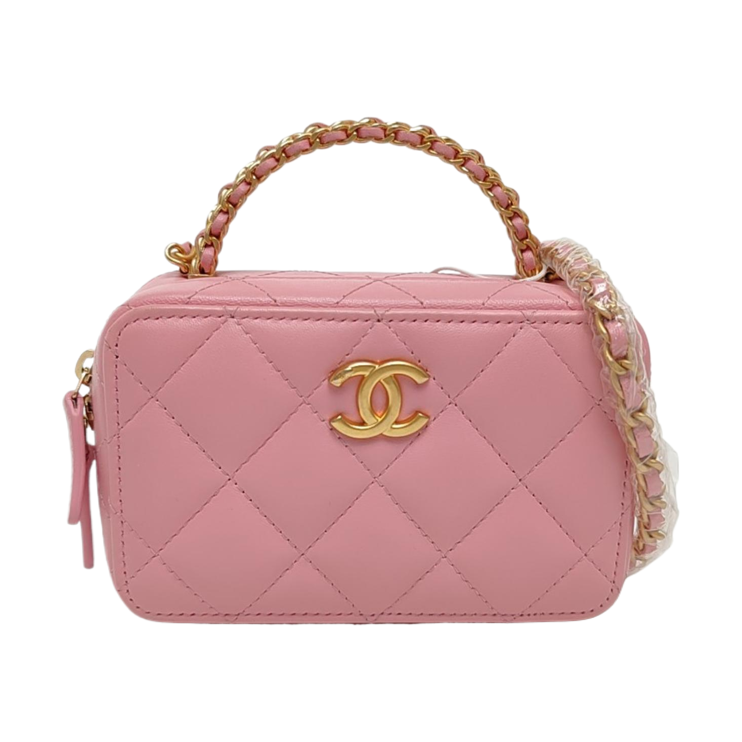 Quilted Lambskin Red