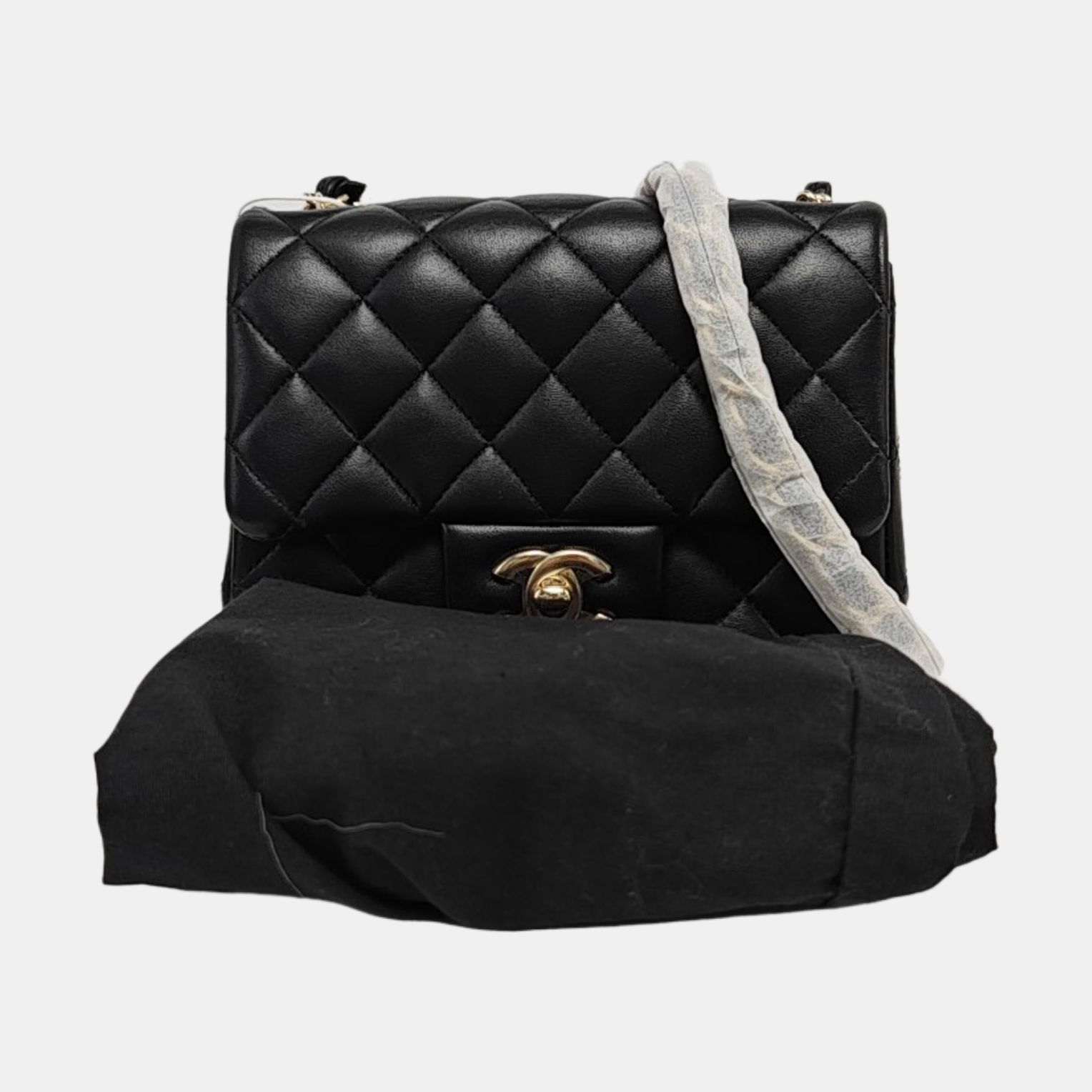 CLASSIC FLAP Mini Quilted Lambskin Black