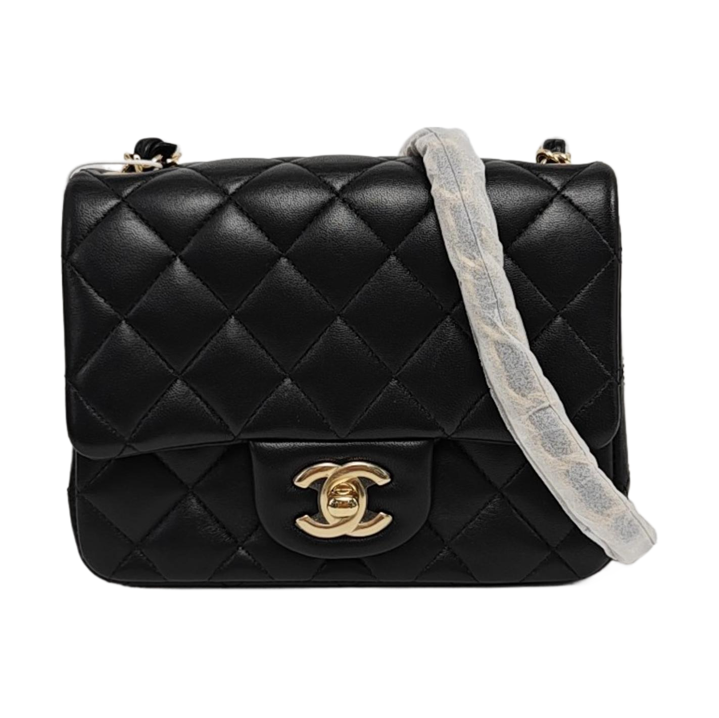 CLASSIC FLAP Mini Quilted Lambskin Black