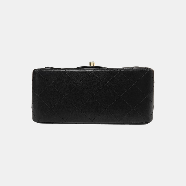 CLASSIC FLAP Mini Quilted Lambskin Black