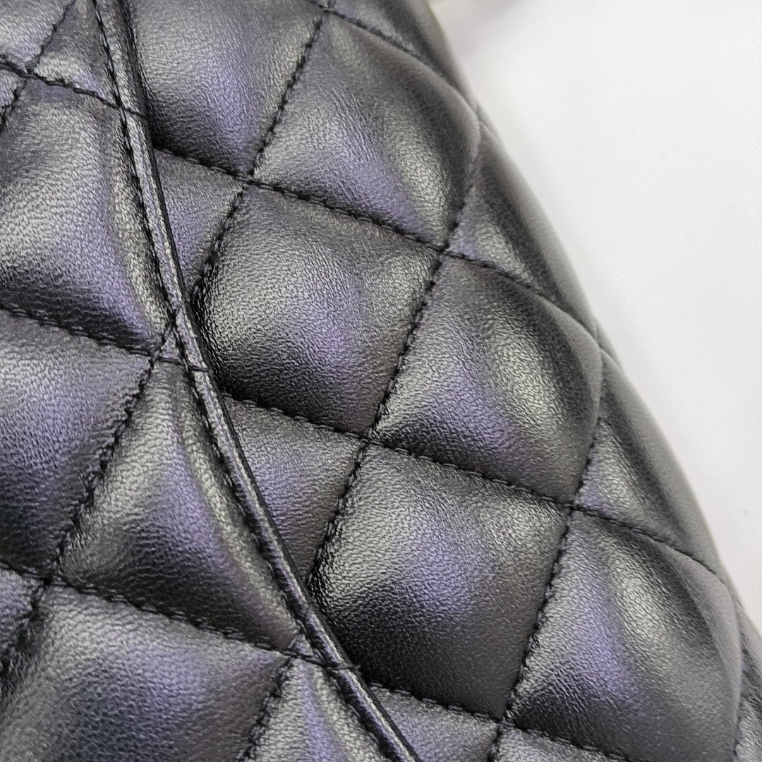 CLASSIC FLAP Mini Quilted Lambskin Black