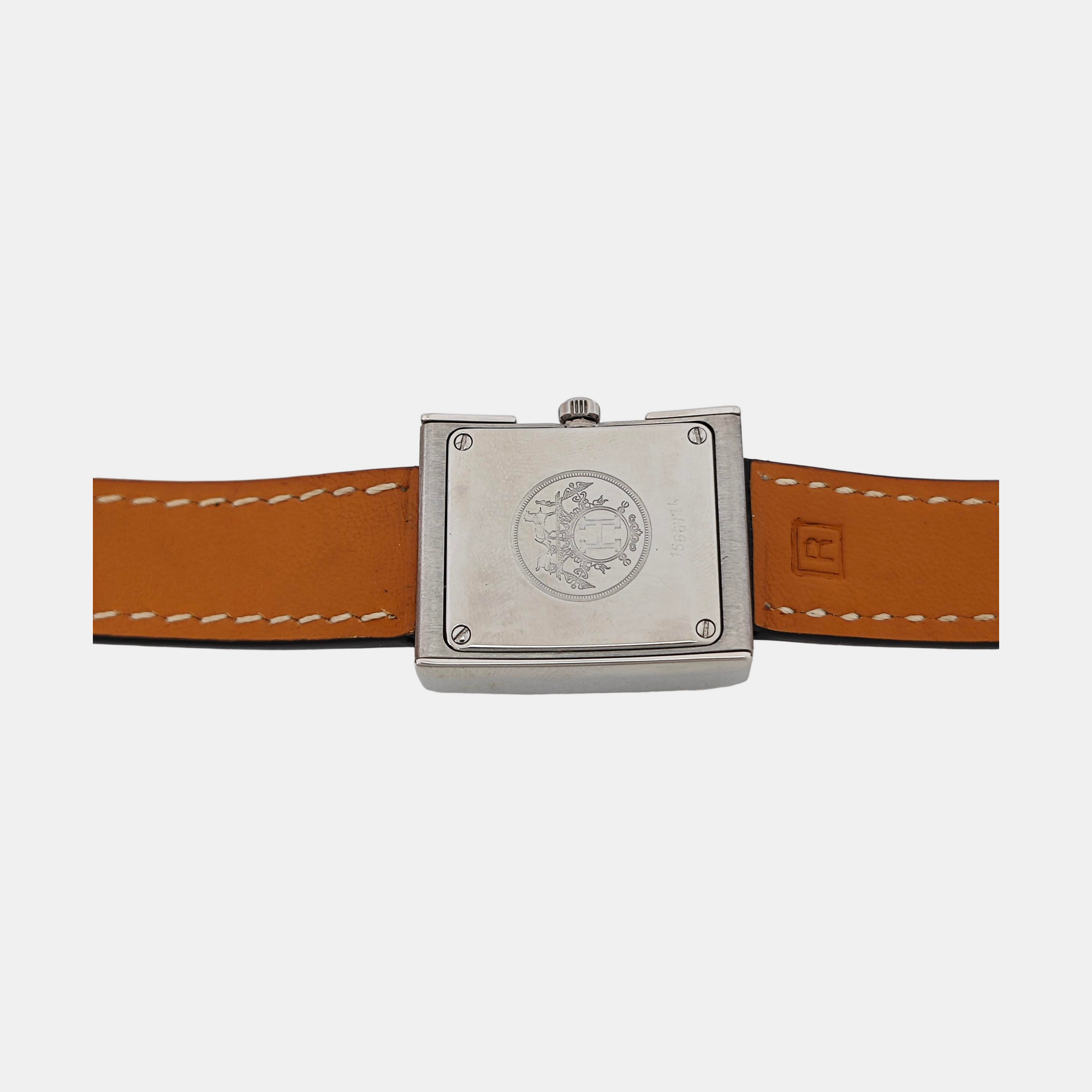 21.7mm White Quartz Watch