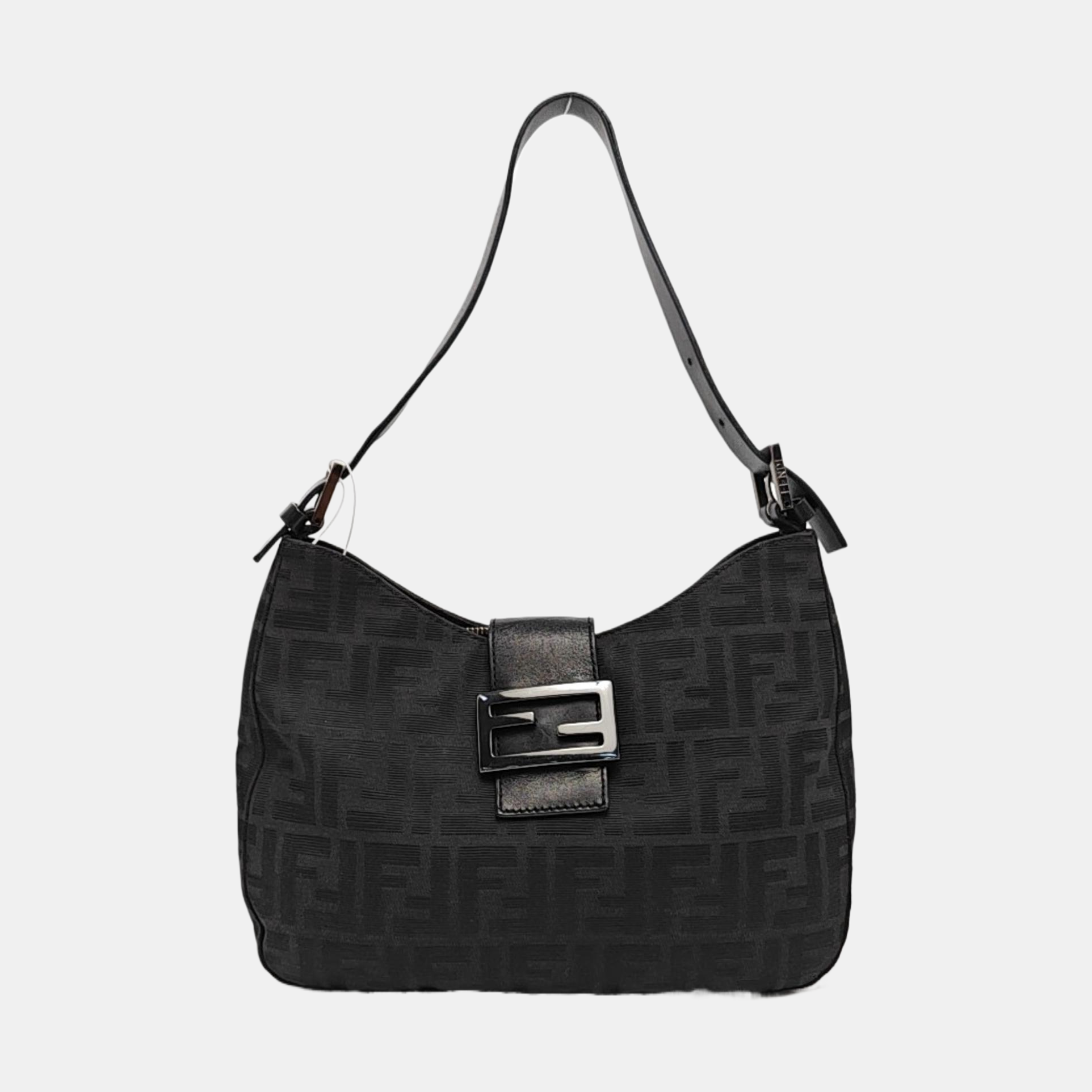 Canvas Top Handle Bag Black