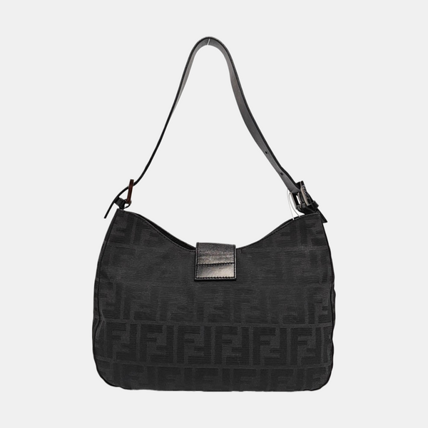 Canvas Top Handle Bag Black