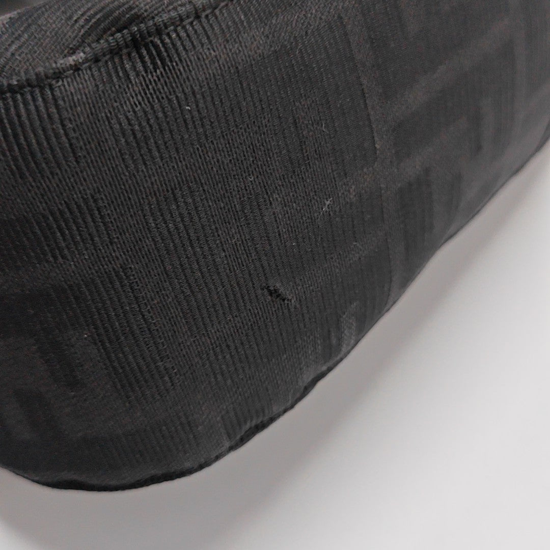 Canvas Top Handle Bag Black