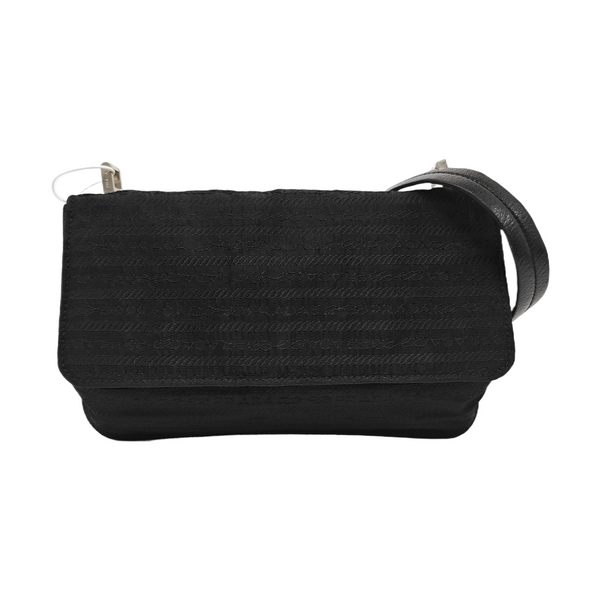 Canvas Shoulder Bag Black
