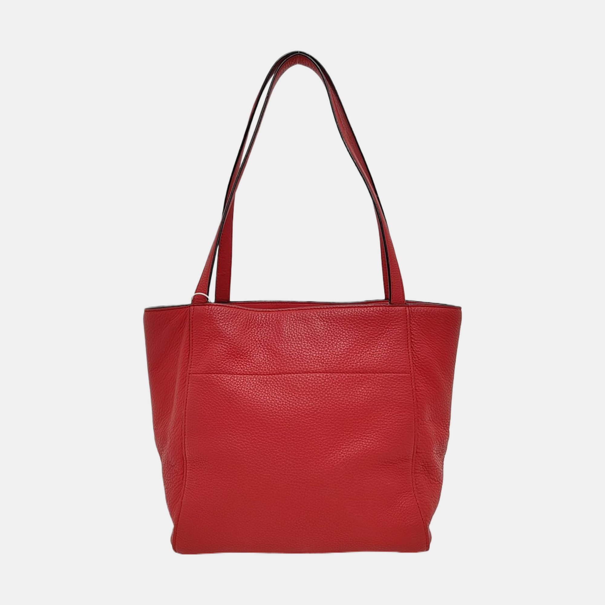 Calfskin Tote Bag Red